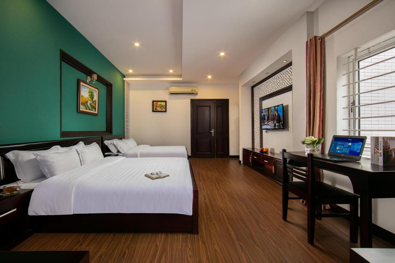 Duc Trong Hotel Hanoi Exterior foto